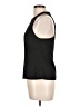 Elizabeth and James Black Sleeveless Blouse Size L - photo 5