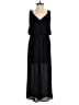 Sienna Sky 100% Polyester Solid Black Jumpsuit Size S - photo 1