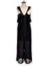 Sienna Sky 100% Polyester Solid Black Jumpsuit Size S - photo 2