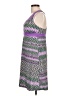 Gerry Chevron-herringbone Purple Cocktail Dress Size L - photo 5