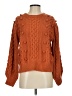 Olivia James The Label 100% Acrylic Orange Pullover Sweater Size S - photo 1