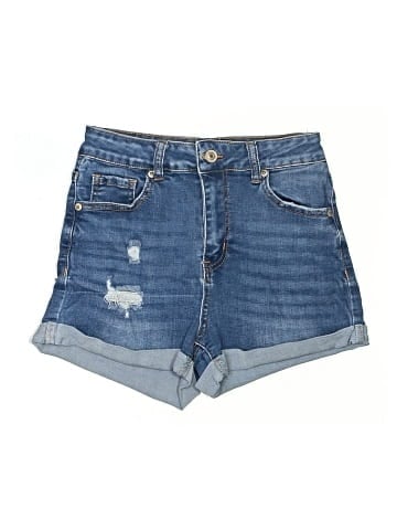 Wax Jean Denim Shorts (view 1)