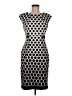 Connected Apparel Polka Dots Black Cocktail Dress Size 8 - photo 1