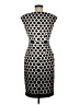 Connected Apparel Polka Dots Black Cocktail Dress Size 8 - photo 2