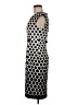 Connected Apparel Polka Dots Black Cocktail Dress Size 8 - photo 5