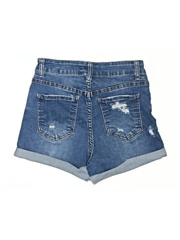 Wax Jean Denim Shorts (view 2)