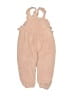 Zara 100% Cotton Tan Overalls Size 9-12 mo - photo 1