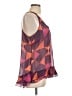 Route 66 100% Polyester Purple Sleeveless Blouse Size L - photo 4