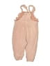 Zara 100% Cotton Tan Overalls Size 9-12 mo - photo 2
