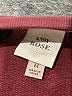 Knox Rose Burgundy Pullover Sweater Size M - photo 7