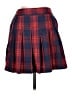 Sim & Sam Plaid Red Casual Skirt Size M - photo 1