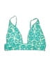 J.Crew Print Teal Swimsuit Top Size S - photo 1