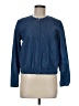 Gap 100% Ramie Blue Denim Jacket Size M - photo 1