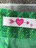 Buddy Love 100% Polyester Houndstooth Green Skort Size XS - photo 3