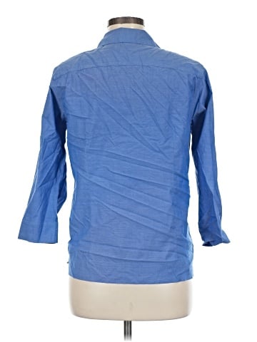 Eddie Bauer 3/4 Sleeve Button-Down Shirt (view 2)