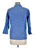 Eddie Bauer Blue 3/4 Sleeve Button-Down Shirt Size M (tall) - photo 2