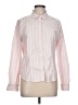 Old Navy Stripes Pink Long Sleeve Button-Down Shirt Size L - photo 1