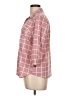 NY Collection Plaid Pink 3/4 Sleeve Blouse Size L (petite) - photo 5
