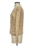 J. McLaughlin Animal Print Gold Pullover Sweater Size XS - photo 5
