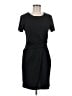Nine West 100% Polyester Solid Black Cocktail Dress Size M - photo 1