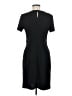 Nine West 100% Polyester Solid Black Cocktail Dress Size M - photo 2