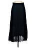 Max Studio 100% Polyester Solid Black Formal Skirt Size S - photo 1