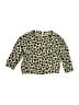 Cat & Jack Animal Print Gold Long Sleeve Henley 9-12 MO / 12 MO - photo 1
