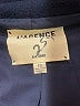 L'Agence Blue Wool Coat Size 10 - photo 7