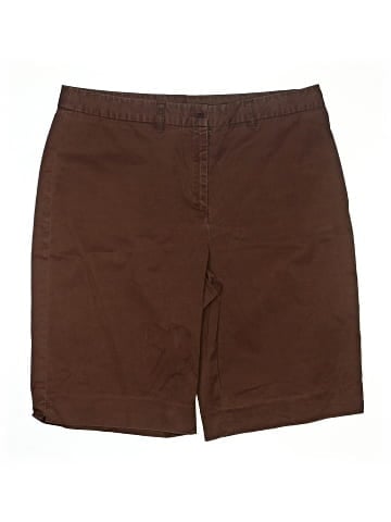 Jones New York Signature Khaki Shorts (view 1)