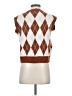 Princess Polly Argyle Brown Sweater Vest Size XS - photo 2