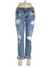 Jessica Simpson Hearts Blue Jeans Size 27 waist - photo 1
