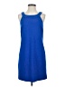 Love 21 Solid Blue Casual Dress Size S - photo 1