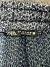 Zara Chevron-herringbone Blue Casual Pants Size S - photo 7