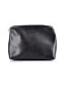 STAUD 100% Leather Solid Black Makeup Bag One size - photo 1
