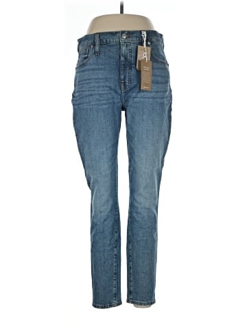 Madewell 9" Mid-Rise Skinny Jeans in Comfort Stretch: Eco Edition (view 1)