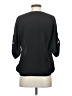 Venus 100% Polyester Black 3/4 Sleeve Blouse Size XS - photo 2