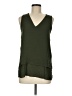 MICHAEL Michael Kors 100% Polyester Green Sleeveless Blouse Size M - photo 1