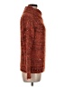 Moth Tweed Red Turtleneck Sweater Size M - photo 4