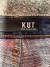 Kut from the Kloth Chevron-herringbone Blue Jeans Size 10 - photo 7