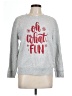 Assorted Brands 100% Polyester Gray Sweatshirt Size L - photo 1