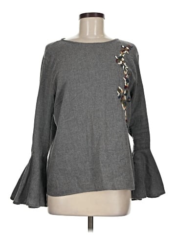 Chelsea & Theodore Long Sleeve Blouse (view 1)
