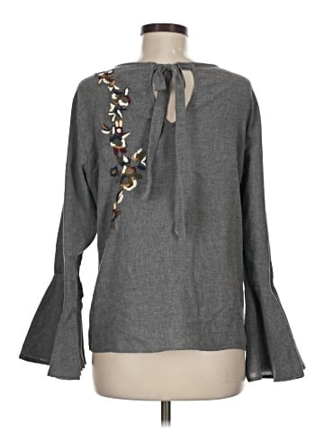 Chelsea & Theodore Long Sleeve Blouse (view 2)