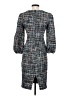 Alexia Admor 100% Polyester Tweed Blue Cocktail Dress Size 2 - photo 2