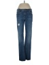 7 For All Mankind Hearts Blue Jeans Size 34 waist - photo 1