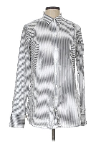 Ann Taylor Long Sleeve Button-Down Shirt (view 1)