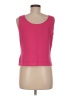 St. John Pink Sleeveless Top Size M - photo 2