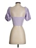 Sabo Purple Short Sleeve Blouse Size XS - photo 2