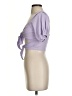 Sabo Purple Short Sleeve Blouse Size XS - photo 5