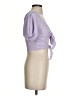 Sabo Purple Short Sleeve Blouse Size XS - photo 4