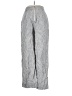 Reformation 100% Linen Stripes Silver Linen Pants Size 2 - photo 1